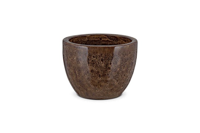 Nkuku Dunai Terracotta Planter – Brown — plant pot from Botanic Row