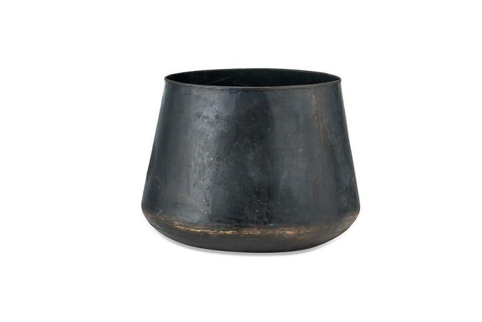Nkuku Endo Reclaimed Iron Planter — plant pot from Botanic Row