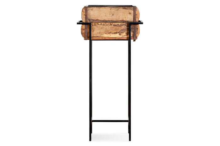 Nkuku Amazzi Indoor Planter Stand – Natural & Black — plant pot from Botanic Row