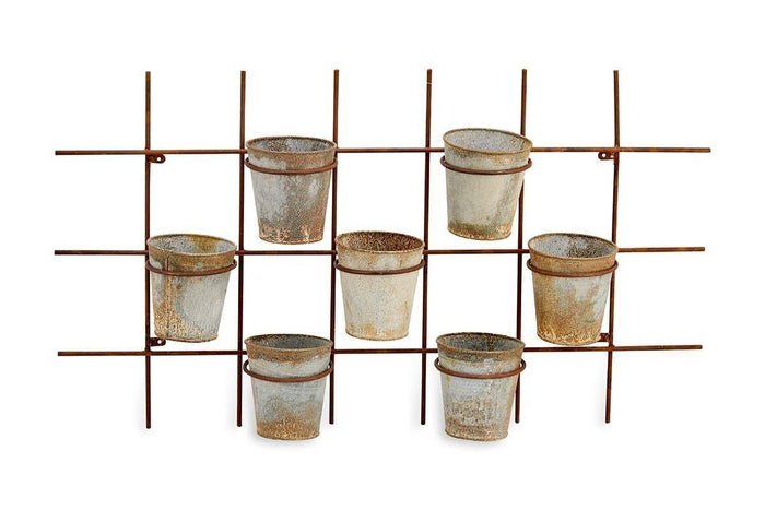 Nkuku Abari Wall Hung Planter — plant pot from Botanic Row